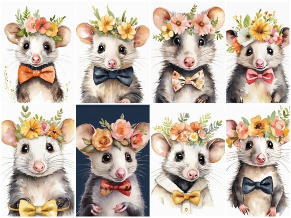 Download 32 Images Baby Opossum Flower Crown - Flower crown Collection