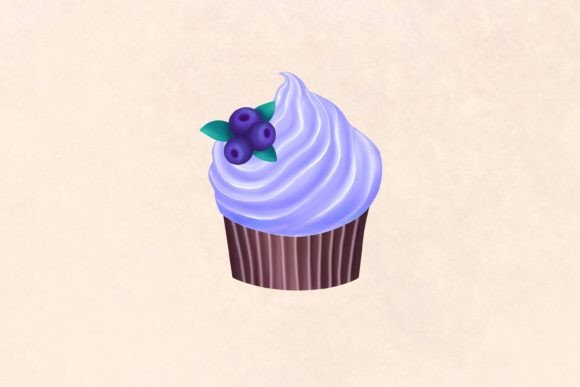 Download Cake with Blue Berry PNG Clipart - Berry png Collection