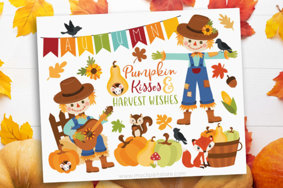 Download Fall Scarecrow Clipart Autumn - Fall Collection