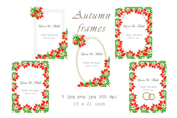 Download Watercolor Clipart,frame Red Berry PNG - Berry png Collection