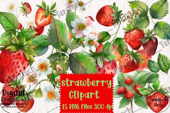 Download Watercolor Strawberry Clipart Berry PNG - Berry png Collection